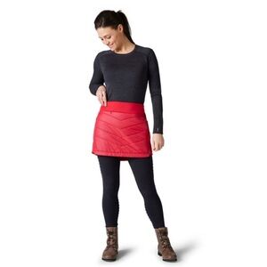 Smartwool Women's Vibrant Red Mini Ski Skirt 🎿